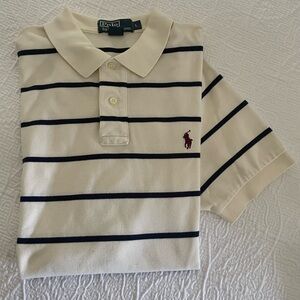 NWOT Men’s Polo by Ralph Lauren Pique 2 button short sleeve polo shirt ~ L